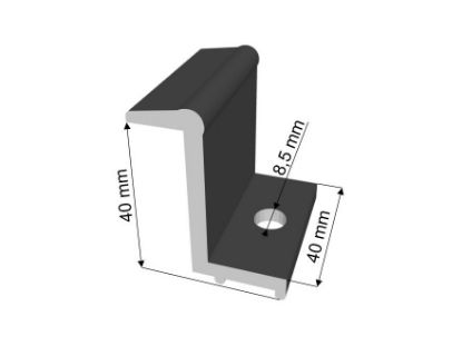 Obrázek Příchytka Solar- Z40mm, černá