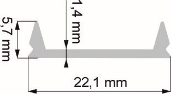 Obrázek Plotová záslepka sloupku 40x40