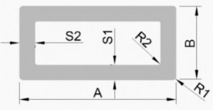 Obrázek Hliníkový jekl 30x30x2