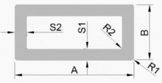 Obrázek Hliníkový jekl 40x40x2