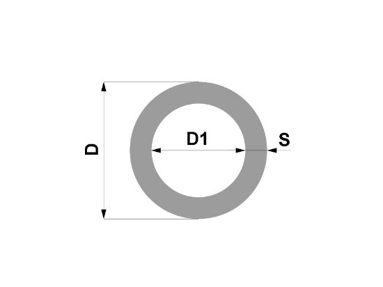 Obrázek Hliníková trubka 32x2